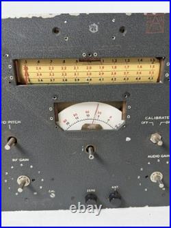 Collins 70E-15 PTO Receiver Panel Vintage 51J/R-388 Tube RF Untested Parts 42lbs