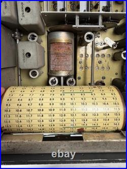 Collins 70E-15 PTO Receiver Panel Vintage 51J/R-388 Tube RF Untested Parts 42lbs