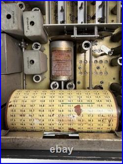 Collins 70E-15 PTO Receiver Panel Vintage 51J/R-388 Tube RF Untested Parts 42lbs