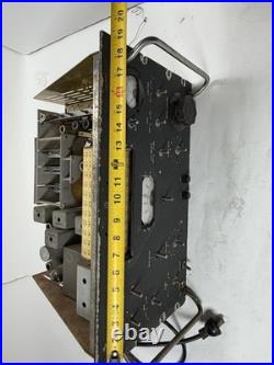 Collins 70E-15 PTO Receiver Panel Vintage 51J/R-388 Tube RF Untested Parts 42lbs