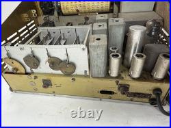 Collins 70E-15 PTO Receiver Panel Vintage 51J/R-388 Tube RF Untested Parts 42lbs