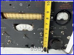 Collins 70E-15 PTO Receiver Panel Vintage 51J/R-388 Tube RF Untested Parts 42lbs
