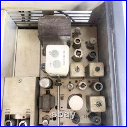 Collins 75A-4 Vintage Tube HF Receiver Power On OK For Parts As-Is 002