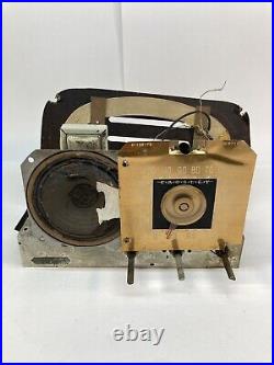 Crosley Bakelite Vintage Tube Radio Model 56TW- For Parts Or Repair