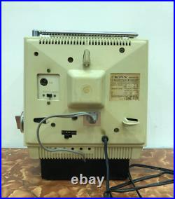 Crown 31 Vintage Transistor TV & FM/AM 2 Band Radio 9TV-304 For Parts