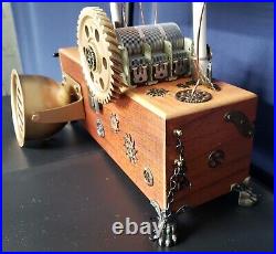 Crystal Radio Highly Sensitive Radiant Resonance Steampunk. Vintage Parts 1930's