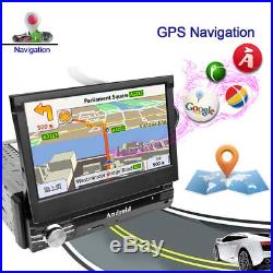DC12V 7 1-Din HD 1080P Android 6.0 Car SUV Stereo GPS NAV Radio Bluetooth Wifi
