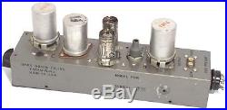 David Bogen Co Model PDR Tube Amplifier PreAmp Vintage Microphone Radio Parts