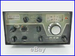 Drake R-4B Vintage Tube Ham Radio Receiver for Parts or Restoration SN 14136B