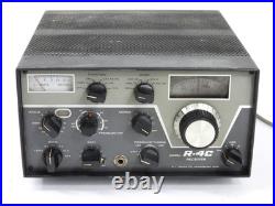 Drake R-4C Vintage Ham Radio Receiver (SN 25515, dead, for parts or repair)