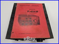 Drake T-4XB Vintage Ham Radio Transmitter for Parts or Restoration SN 13879R