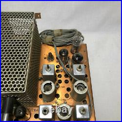 Drake TR-4 Vintage Ham Radio Transceiver (For Parts)
