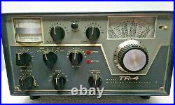 Drake TR-4 Vintage Ham Radio Transceiver for Parts or Repair