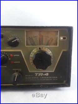 Drake TR4 Transceiver Ham Radio Vintage Untested Parts Only