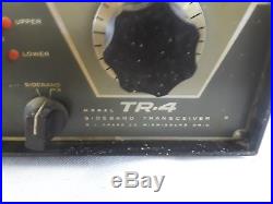 Drake TR4 Transceiver Ham Radio Vintage Untested Parts Only