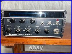 Drake UV-3 Vintage Ham Radio FM Transceiver (for parts or repair)