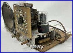 Emerson Kilocycles Electronic Tube Radio Vintage Untested For Parts As Is 6RD-78