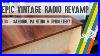 Epic-Vintage-Radio-Revamp-Project-Part-3-Sanding-Painting-U0026-Upholstery-01-dppv