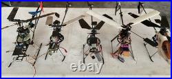 Estate Sale Vintage RC Helicopters For Parts Or Repair