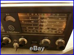 FOR PARTS! AS IS! Vintage Hallicrafters SX-71 Ham Radio Communications Receiver
