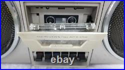 FOR PARTS! Crown CSC-850 Rare Vintage Ghetto Blaster Cassette Radio Boom Box G