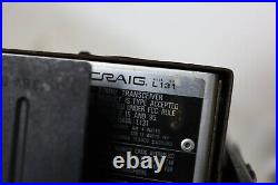 FOR PARTS/REPAIR Vintage Craig Model L-131 SSB 27mhz CB Radio Transceiver