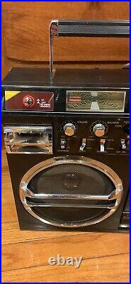 FOR PARTS/REPAIR! Vintage Lasonic Boombox TRC-931 AM/FM Radio Cassette Stereo