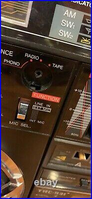 FOR PARTS/REPAIR! Vintage Lasonic Boombox TRC-931 AM/FM Radio Cassette Stereo