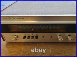 FOR PARTS Sherwood S-7100A Vintage AM/FM Stereo Receiver One Weak Channel