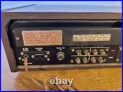 FOR PARTS Sherwood S-7100A Vintage AM/FM Stereo Receiver One Weak Channel