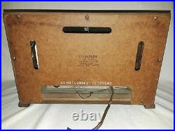 Firestone Air Chief 4-A-20 Vintage Wooden Radio GOOD COSMETIC, PARTS ONLY