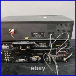 Fisher Amplifier CA-272 & Synthesizer Tuner FM-272 Tape Deck CrW45 PARTS ONLY