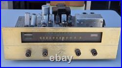 Fisher KM-60 Vintage Tube Stereo Radio Tuner AS-IS For Parts OR Repair ONLY