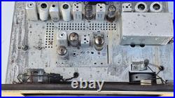 Fisher KM-60 Vintage Tube Stereo Radio Tuner AS-IS For Parts OR Repair ONLY