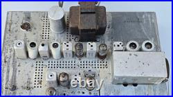 Fisher KM-60 Vintage Tube Stereo Radio Tuner AS-IS For Parts OR Repair ONLY