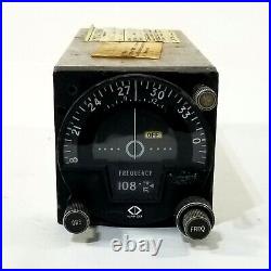 For PARTS or REPAIR Narco NAV 11 Vintage NAV Radio / VOR Tracker Combo Unit