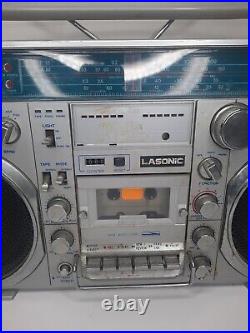 For Parts/ Does Not Work Vintage Lasonic TRC-920 Boombox 1980s Retro Stereo