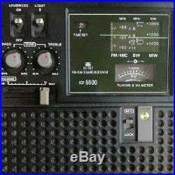 For Parts SONY Sky Sensor ICF-5500 Vintage Transistor Radio