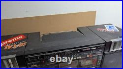 For Parts Vintage Bensonic Elite Electronic Ghetto Blaster Boombox Equalizer