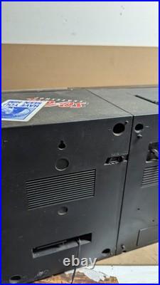 For Parts Vintage Bensonic Elite Electronic Ghetto Blaster Boombox Equalizer