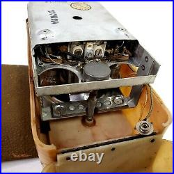 For Repair Or Parts Vintage Sentinel 227 Portable Tube Radio Swirl Rare AM