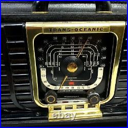 For Repair or Parts Vintage Zenith TransOceanic Tube Radio 8G005 1940's Clipper