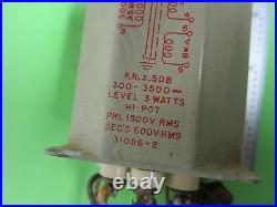 For parts TRANSFORMER HAMMARLUND SP-600 JX-16 HAM VINTAGE RADIO BIN#M4-03