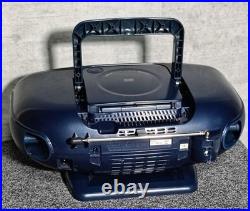 For parts as is Panasonic System Sound Boombox CD Radio Cassette Japan Vintage