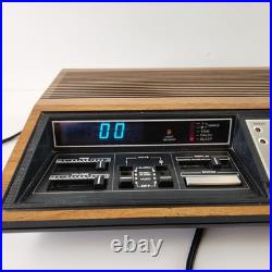 GE 7-4885A & 7-4880A Alarm Clock Radio Vintage Woodgrain Parts Repair 4885 4880