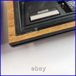 GE 7-4885A & 7-4880A Alarm Clock Radio Vintage Woodgrain Parts Repair 4885 4880