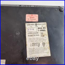 GE 7-4885A & 7-4880A Alarm Clock Radio Vintage Woodgrain Parts Repair 4885 4880