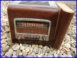 GE Antique Radio For Parts #25 Untested