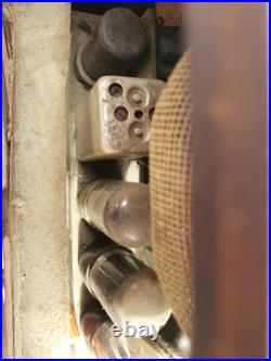 GE Antique Radio For Parts #25 Untested