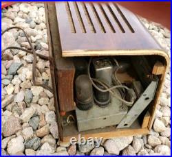 GE Antique Radio For Parts #25 Untested